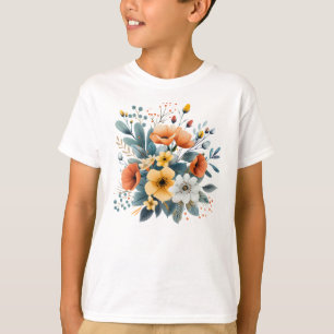 Camiseta Día de la Madre Flores Boho Clipart-619830