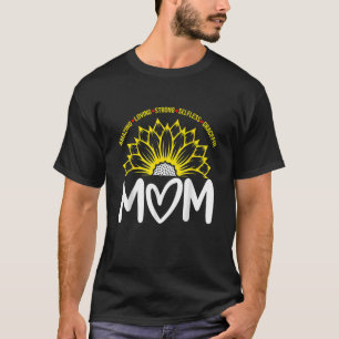 Camiseta Día de la Madre Girasol Asombroso Amor Selfles Fue