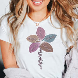 Camiseta Día de la madre Inspiradora floral