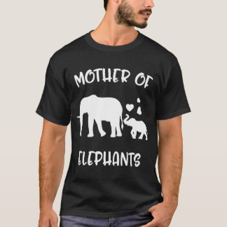 Camiseta Día de la Madre Madre Madre de Elefantes Elefante 