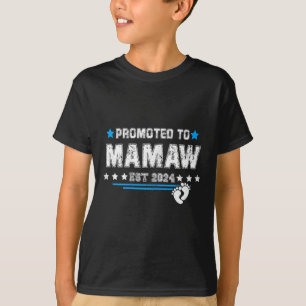Camiseta Día De La Madre Mamá 2024 Promovida A Mamaw Est 20