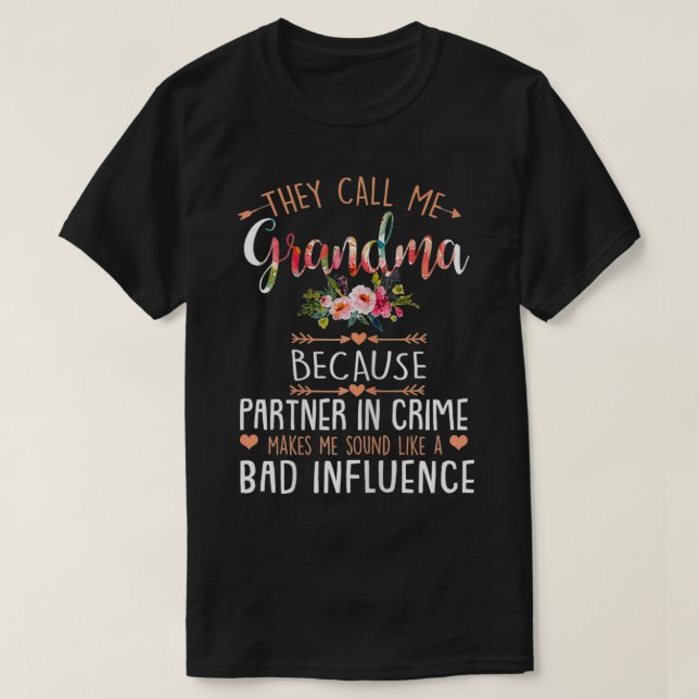 Camiseta Día de la madre me llaman abuela porque (Diseño del anverso)