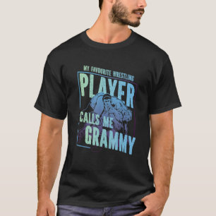 Camiseta Día de la Madre, mi jugador favorito de lucha libr
