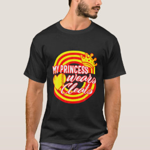 Camiseta Día De La Madre Mi Princesa De Softball Lleva Limp