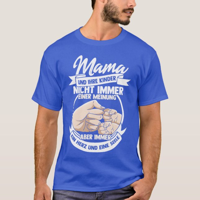 Camiseta Día de la madre momia regalo de mamá Mamá madre re (Anverso)