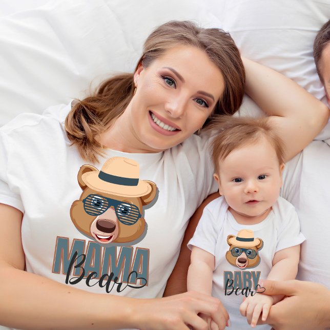 Camiseta Día de la Madre Mujeres nuevas madres y bebés a ju (Subido por el creador)