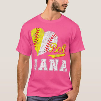 Camiseta Día de la Madre Nana de Ball Heart Ball
