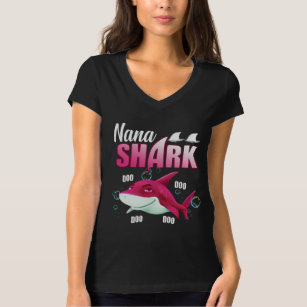 Camiseta Día de la Madre Nana Shark