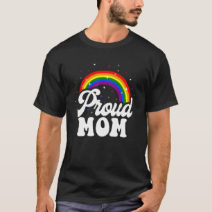Camiseta Día de la Madre Orgullosa Madre Lgbt Lg arcoiris l