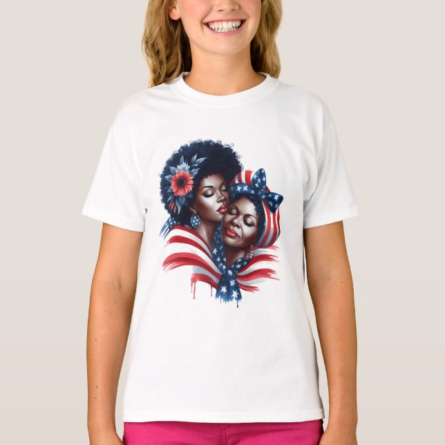 Camiseta Día de la Madre Patriótica (Anverso)