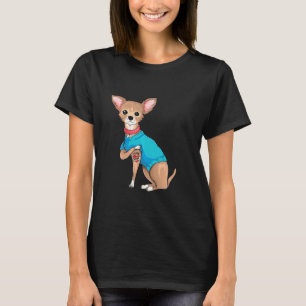 Camiseta Día De La Madre Perro Gracioso Chihuahua Amo A Mam