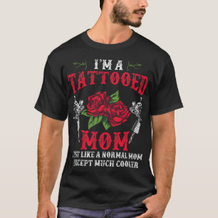 Camiseta Día de la Madre Tattooed Mom Tattooist Rosa Fu