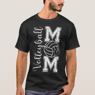 Camiseta Día de la Madre Vibraciones de Juego de Voleibol
