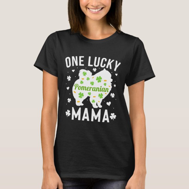 Camiseta Día de la Mamá Pomerana (Anverso)