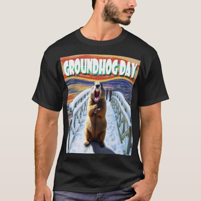 Camiseta Día de la Marmota (Anverso)