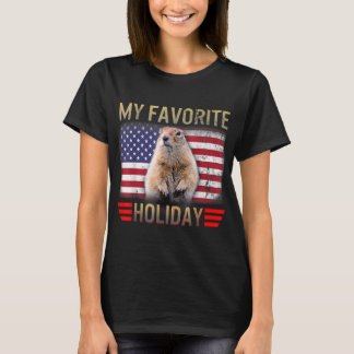 Camiseta Día de la Marmota 2021 Mi Festividad Favorita Band