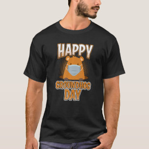 Camiseta Día de la Marmota 2022 Primavera de la Máscara Feb