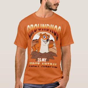 Camiseta Día de la Marmota Animales Espirituales