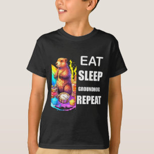 Camiseta Día de la Marmota Arcoíris Orgullo Diversidad Armo