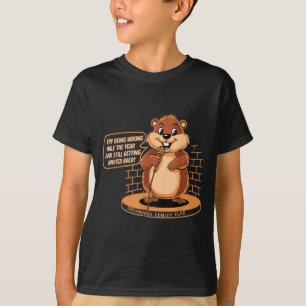 Camiseta Día de la Marmota Comedia Chistes Clima Sarcasmo H