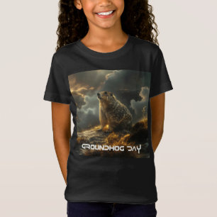 CAMISETA DÍA DE LA MARMOTA - FELIZ DÍA DE LA MARMOTA