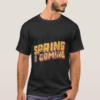 Camiseta Día de la Marmota Primavera Llegando Divertido Hom