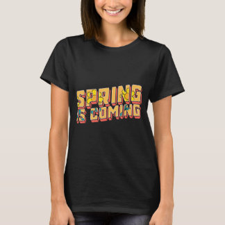 Camiseta Día de la Marmota Primavera Llegando Divertido Hom