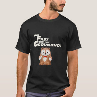 Camiseta Día de la Marmota Rápido y Repetitivo