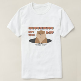 Camiseta Día de la Marmota | Retro EST 1887
