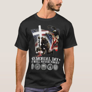 Camiseta Día de la Memoria Nunca Olvidaremos