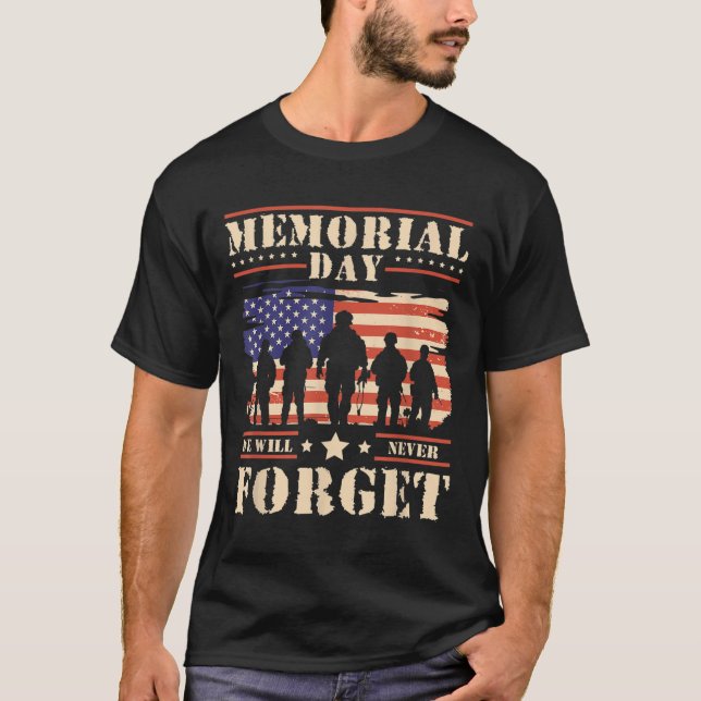 Camiseta Día de la Memoria Nunca Olvidaremos _1 (Anverso)