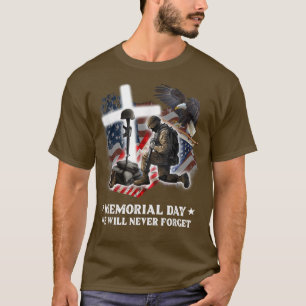 Camiseta Día de la Memoria Nunca Olvidaremos A Los Amantes 