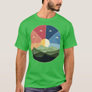 Camiseta Día de la naturaleza y noche