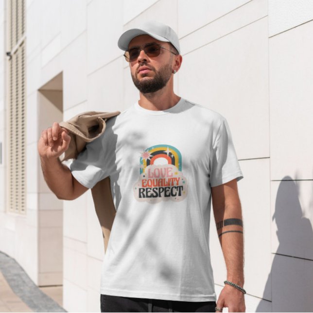 Camiseta Día de la Paz Amar el Arcoiris (Subido por el creador)