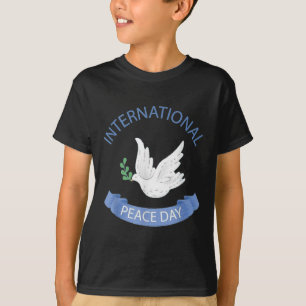 Camiseta Día de la Paz en la Tierra Día Mundial de la Paz C