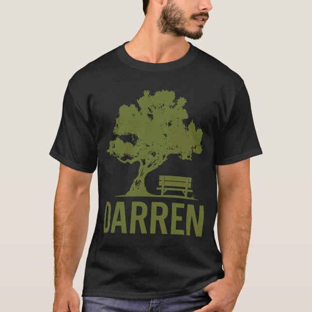 Camiseta Día de la Paz - Nombre Darren (Anverso)