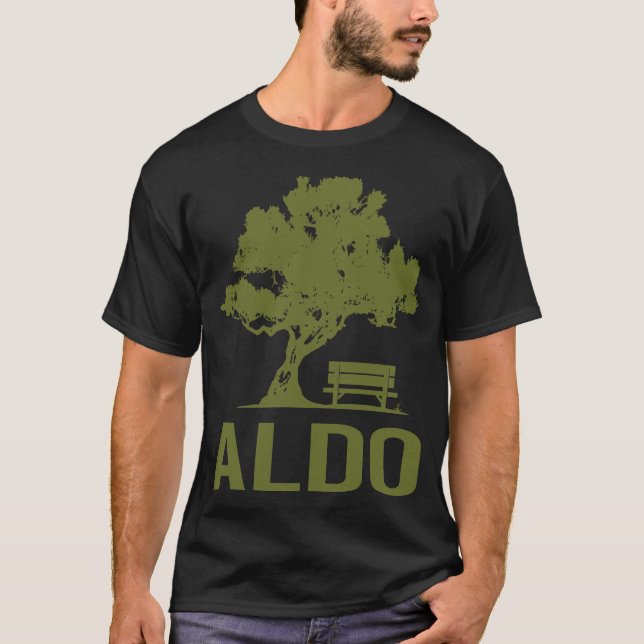 Camiseta Día de la Paz - Nombre de Aldo (Anverso)