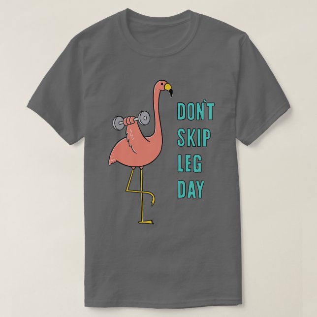 CAMISETA DÍA DE LA PIERNA DE DESPIERTA DE DONT (Diseño del anverso)