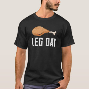 Camiseta Día De La Pierna Día De Acción De Gracias Pereg