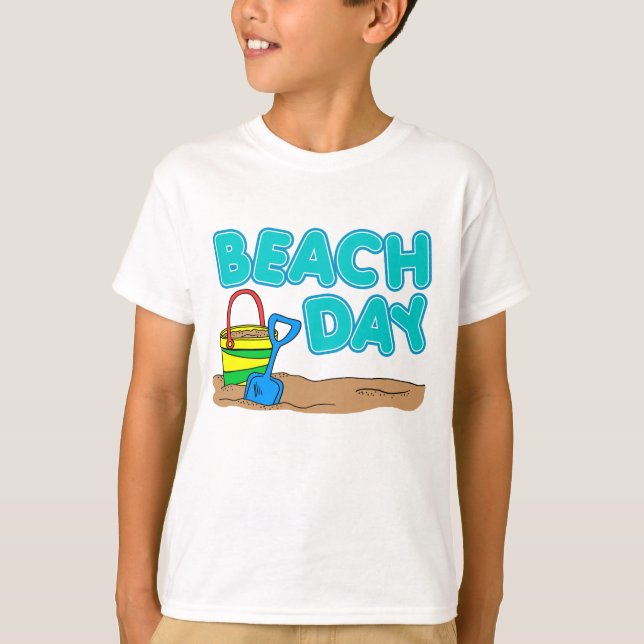 Camiseta Día de la playa (Anverso)