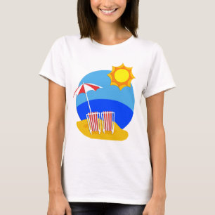 Camiseta Día de la playa de la sol