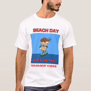 Camiseta Día de la playa Vibes Tee