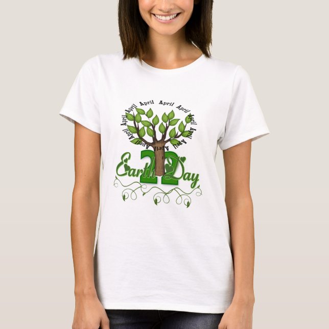 Camiseta Día de la Tierra (Anverso)