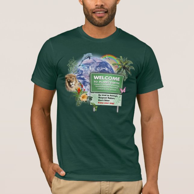 Camiseta Día de la Tierra 🌐 (Anverso)