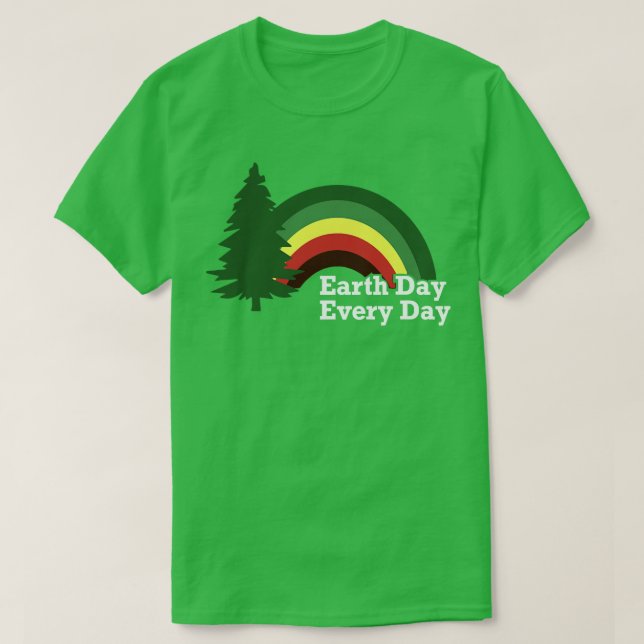 Camiseta día de la Tierra 2 (Diseño del anverso)