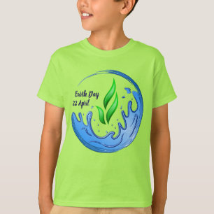 Camiseta Día de la Tierra 2025 Nuestro poder nuestro Escudo