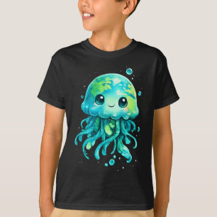 Camiseta Día de la Tierra 2026 arte de medusas