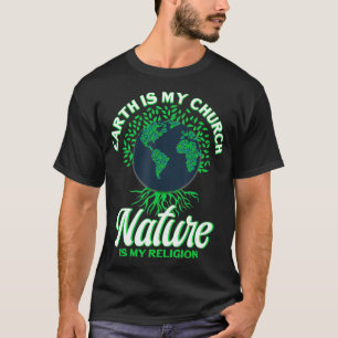 Camiseta Día de la Tierra 22 de abril La Naturaleza es mi r