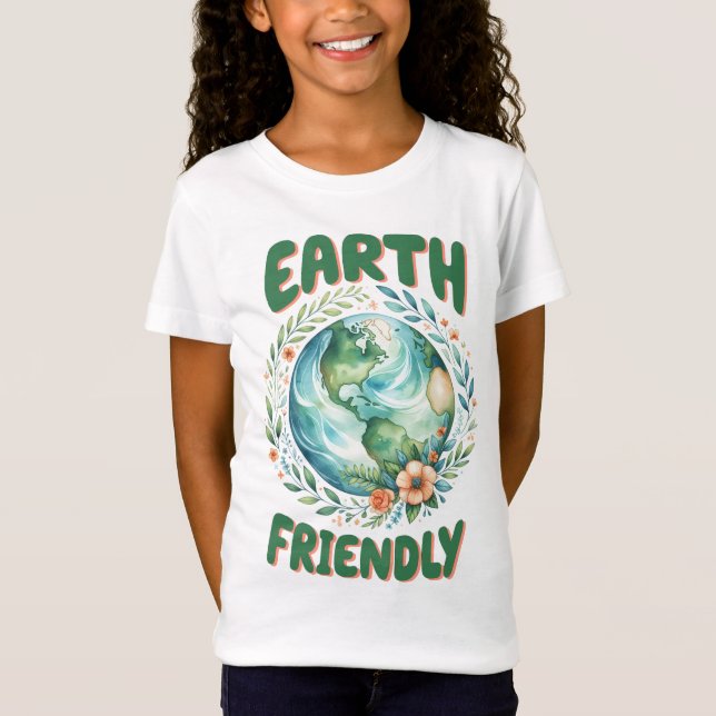 Camiseta Día de la Tierra 22 de abril Reciclar Salvar el Me (Anverso)