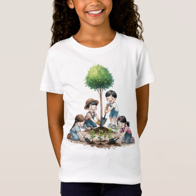 Camiseta Día de la Tierra 22 de abril Reciclar Salvar el Me (Anverso)